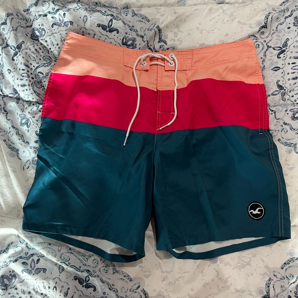 Mens Hollister Swim Trunks